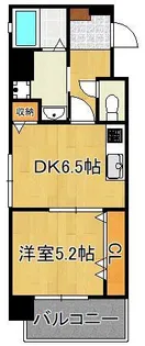 シンフォニー祗園【4階】の間取り