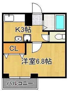 Crescent Senbo【2階】の間取り