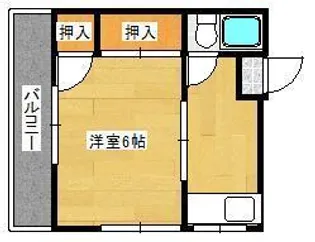 ディアコート【1階】の間取り