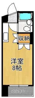 コーポラス中原【3階】の間取り