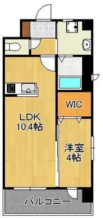 AGORA中原【2階】の間取り