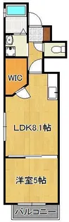 サンクレシア戸畑駅前【1階】の間取り
