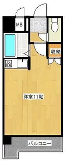 ビレ3号棟【8階】の間取り