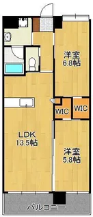 ウィングス八幡駅前【3階】の間取り