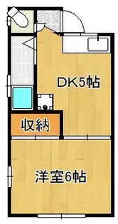 コンフォース皿倉Ⅰ【3階】の間取り