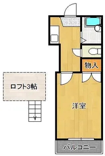 オアシス菅原【2階】の間取り