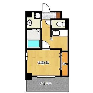 エターナルプレイス芳賀【3階】の間取り