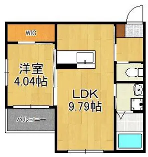 BRAVE BASE 戸畑東【2階】の間取り