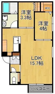 グランドライフ戸畑【3階】の間取り