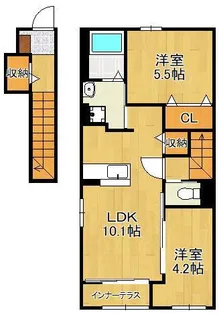 Bella Foresta【2階】の間取り