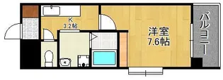 1Kの間取り画像