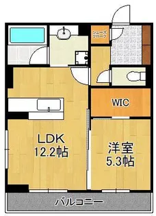 D-ROOM八幡駅前【2階】の間取り