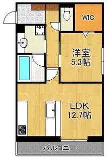 D-ROOM八幡駅前【2階】の間取り