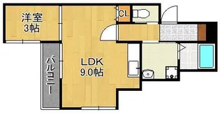 THE NOBLES戸畑Ⅱ【1階】の間取り