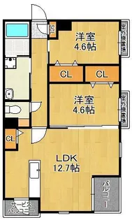 MON665【3階】の間取り