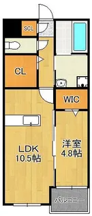 MON665【5階】の間取り