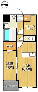 MON665【5階】の間取り