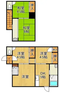 戸畑アパート【1階】の間取り