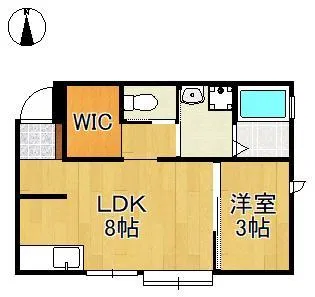さくらステージ九工大前【1階】の間取り