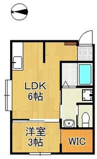 さくらステージ九工大前【1階】の間取り