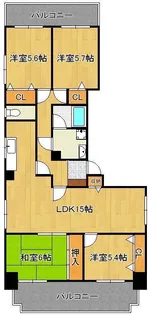 岩松田町ビル【8階】の間取り