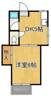 claire felicite篠崎【1階】の間取り