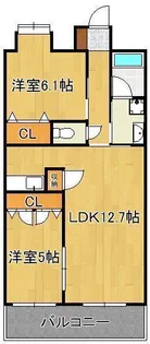 リード大手町【10階】の間取り