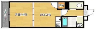 リード大手町【3階】の間取り