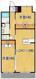 リード大手町【10階】の間取り