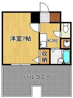アルカンシェルビル【3階】の間取り