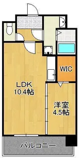 竪町センタービル【2階】の間取り