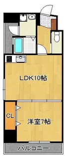 アンジェロポストⅦ【4階】の間取り