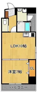 アンジェロポストⅦ【5階】の間取り