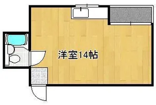 朝日ハイツ【3階】の間取り