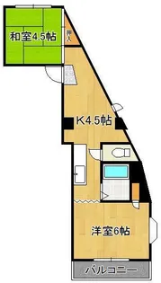 サンシティ泉台【2階】の間取り