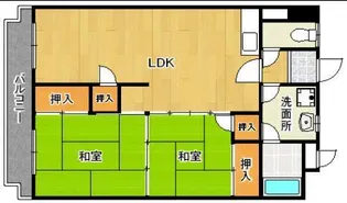木本ビル【5階】の間取り