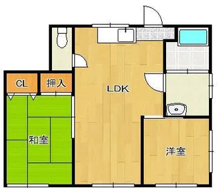 丸味ビル【3階】の間取り