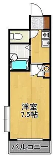 1Kの間取り画像
