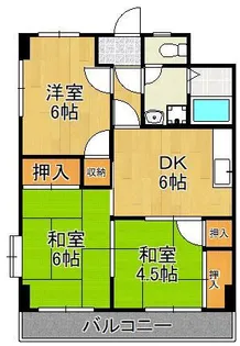 錦プラザビル【5階】の間取り