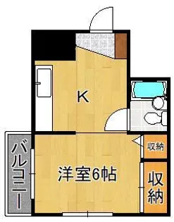 パレーシャル清水【3階】の間取り