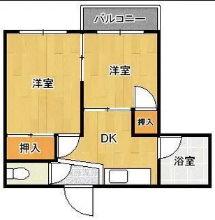 西小倉129【3階】の間取り