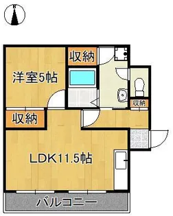 田町ビル【5階】の間取り