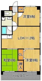 ソフィア【4階】の間取り