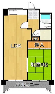 第2東宝ビル【10階】の間取り