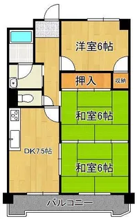 第2東宝ビル【6階】の間取り