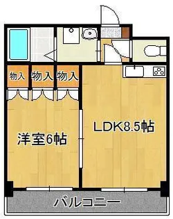 ロイヤルセンターBLD.【11階】の間取り