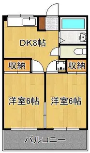 GRAND-RESIDE PHOENIX【2階】の間取り