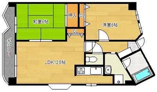 ピュアライフビル【7階】の間取り