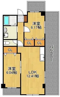 K-TMJ BLD【4階】の間取り