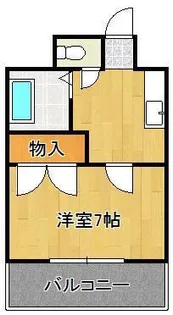 シャトー森Ⅴ【5階】の間取り